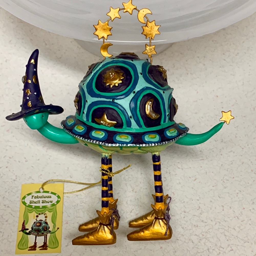 TURTLE 🐢 COLLECTIBLE FUNKY TURTLE MERLIN NWT